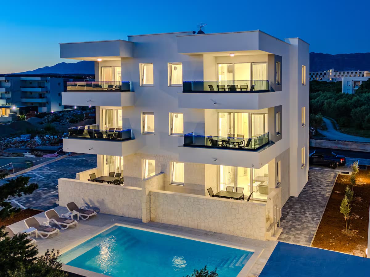 Marimela — accommodatie in Novalja, Zrce Beach